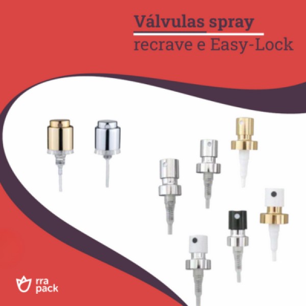 Válvula Spray Para Frascos De Vidro 15mm??